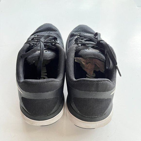 Nike Flex 2016‎ Lace Up 830751 001 Running Shoes Black Womens Size 8 Athletic - Picture 4 of 9